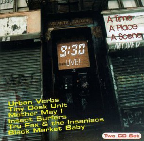 the album cover for Various Artists - 9:30 Live: A Time a Place a Scene / Various