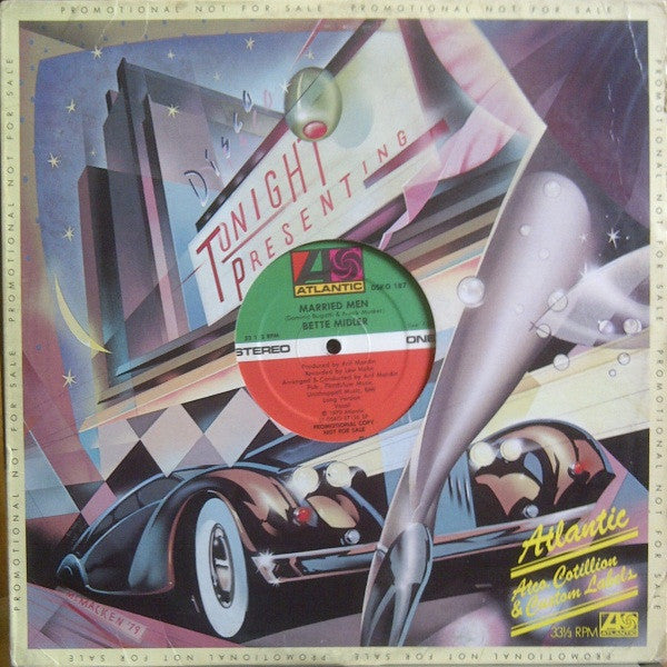 Bette Midler : Married Men (12", Single, Promo)