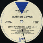 Warren Zevon : Detox Mansion / Leave My Monkey Alone (12", Pro)