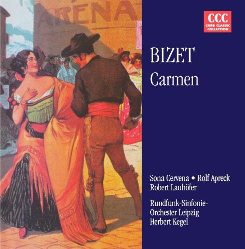 the album cover for Bizet - Carmen