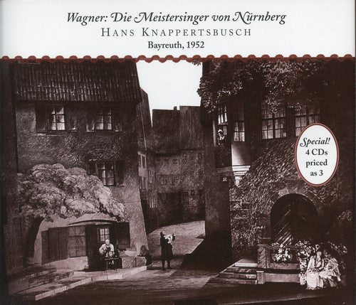 the album cover for Hans Knappertsbusch - Die Meistersinger Von Nurnberg