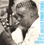 the album cover for Creole Guesnon George - Plays Sings and Reminisces