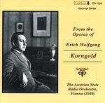 the album cover for Erich Wolfgang Korngold - Operatic Arias