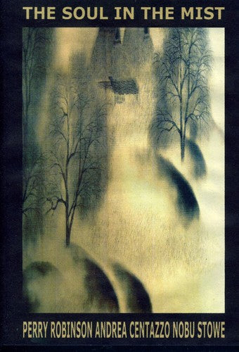the album cover for Perry Robinson & Andrea Centazzo & Nobu Stowe - The Soul In The Mist