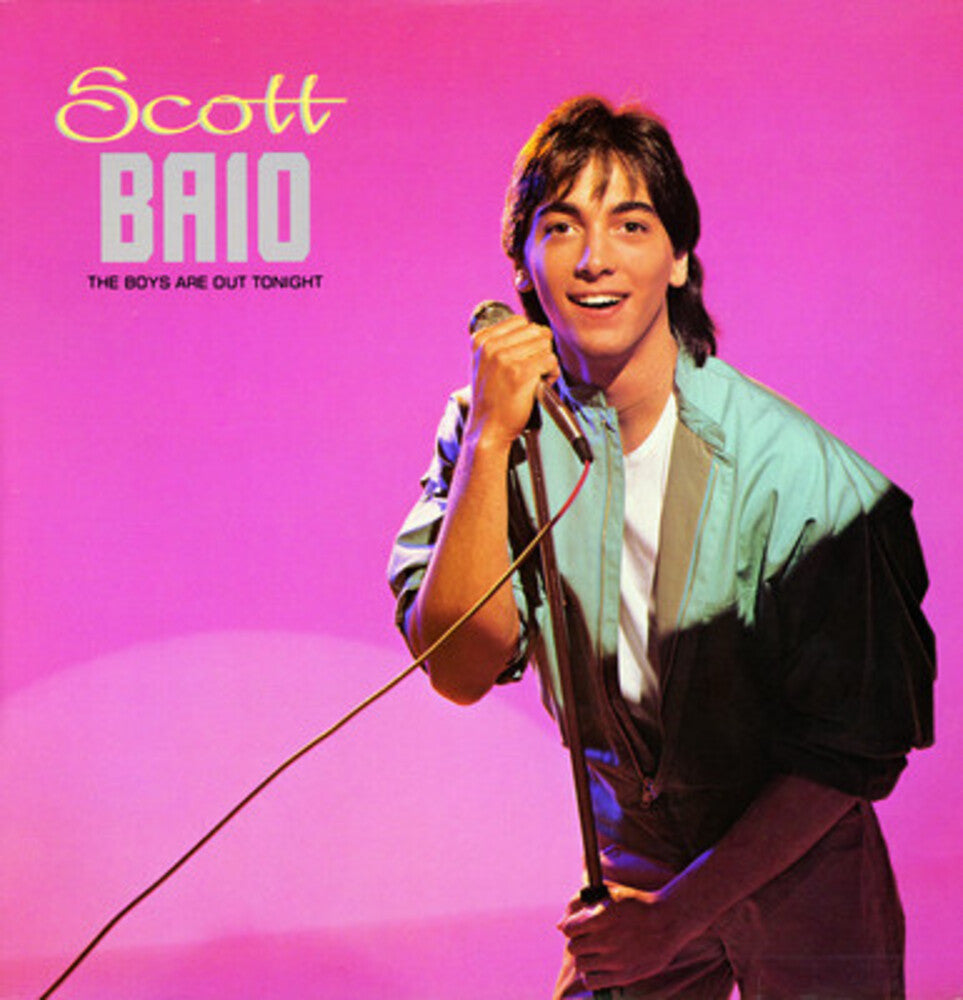the album cover for Scott Baio - The Boys Are Out Tonight