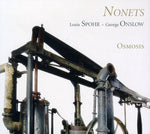 the album cover for Osmosis - Nonets for Wind & String Instruments