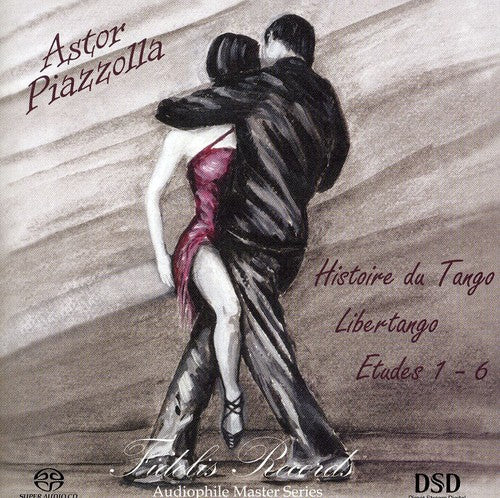 the album cover for Astor Piazzolla - Astor Pizzolla Histoire Du Tango