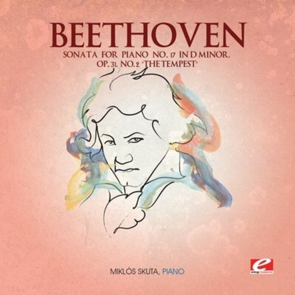the album cover for Miklós Skuta - Sonata for Piano 17 in D minor