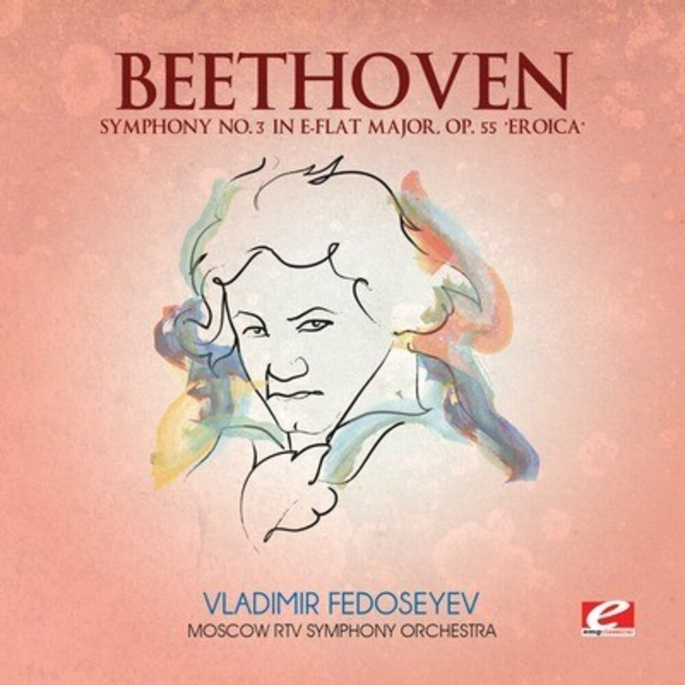 the album cover for Moscow RTV Symphony Orchestra - Symphony 3 in E-Flat Major