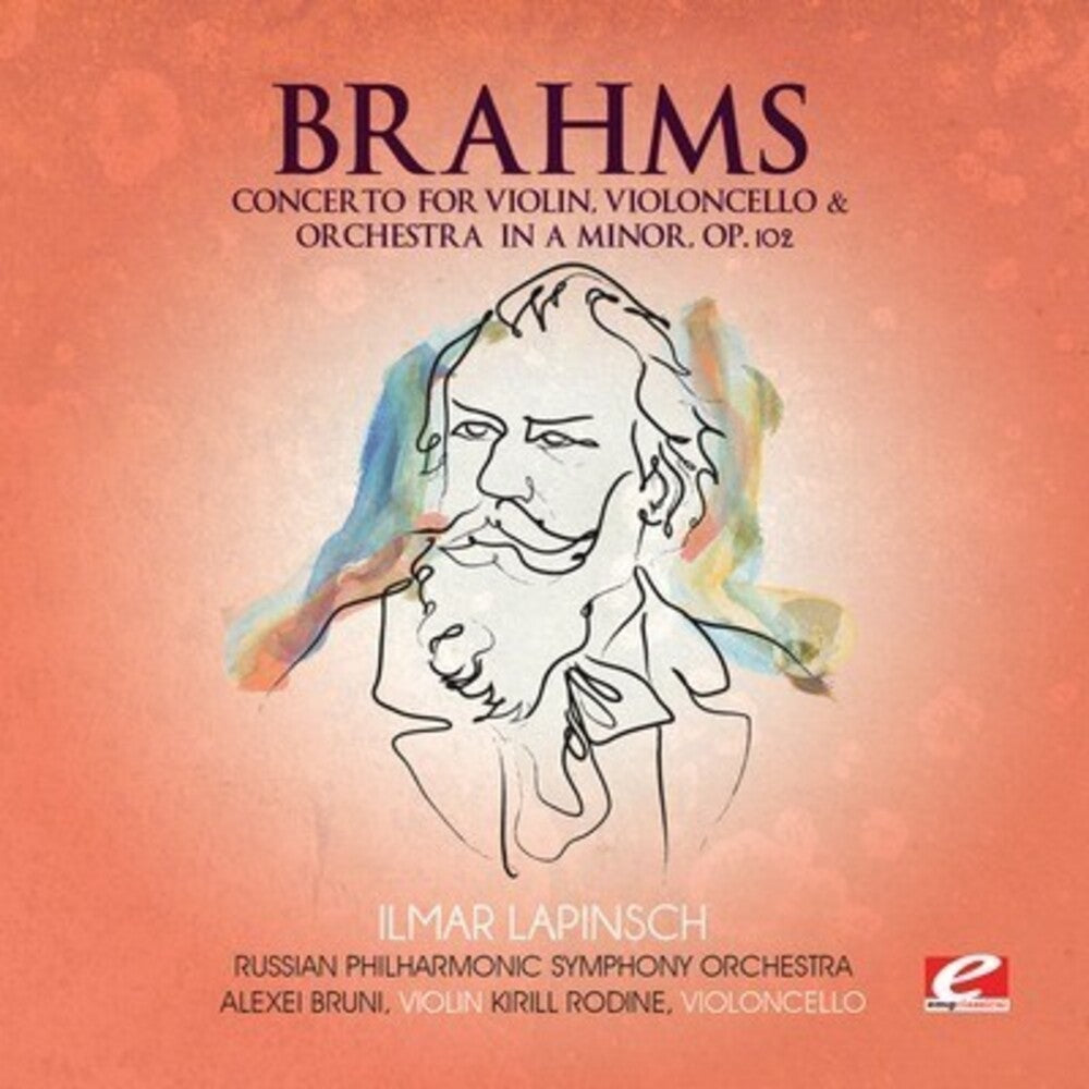 the album cover for Brahms - Concerto Violin Violoncello & Orchestra