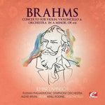 the album cover for Brahms - Concerto Violin Violoncello & Orchestra