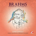 the album cover for Brahms - Symphony 2 in D Major