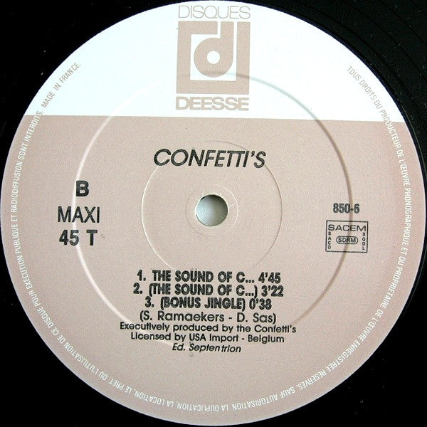 Confetti's : The Sound Of C... (12", Maxi)