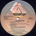 The Members : Radio (12", Promo)