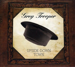 the album cover for Greg Trooper - Upside Down Town