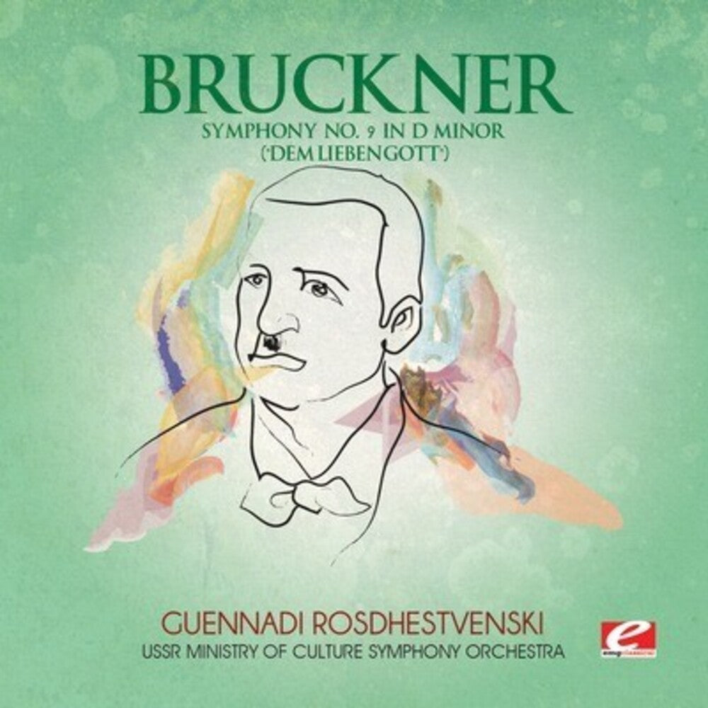 the album cover for Bruckner - Symphony 9 in D minor