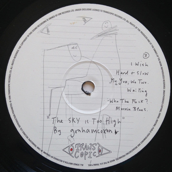 Graham Coxon : The Sky Is Too High (LP, Album, Ltd)