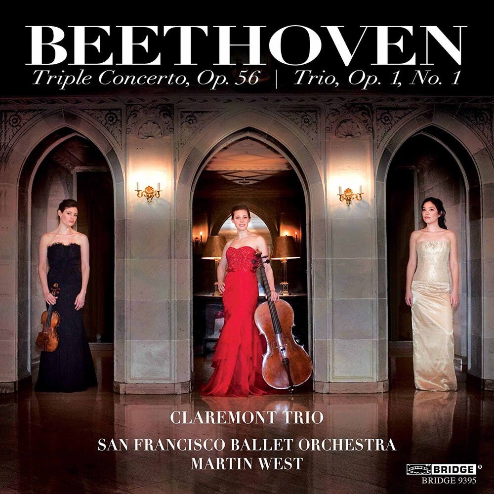 the album cover for Claremont Trio - Triple Concerto in C Major Op. 56