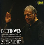 the album cover for L.V. Beethoven - Symphonies 5&6 / Creatures of Prometheus Overture