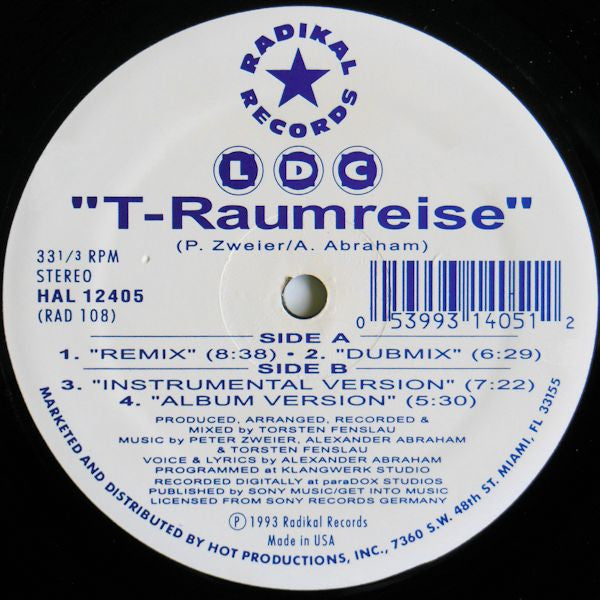 LDC : T-Raumreise (12")