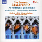 Christian Benda - Tre Commedie Goldoniane (CD)