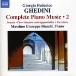 the album cover for Massimo Giuseppe Bianchi - Complete Piano Music 2