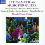 the album cover for Vicente Coves - Latin American Music for Guitar
