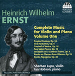 the album cover for Sherban Lupu - Complete Music for Violin & Piano 1