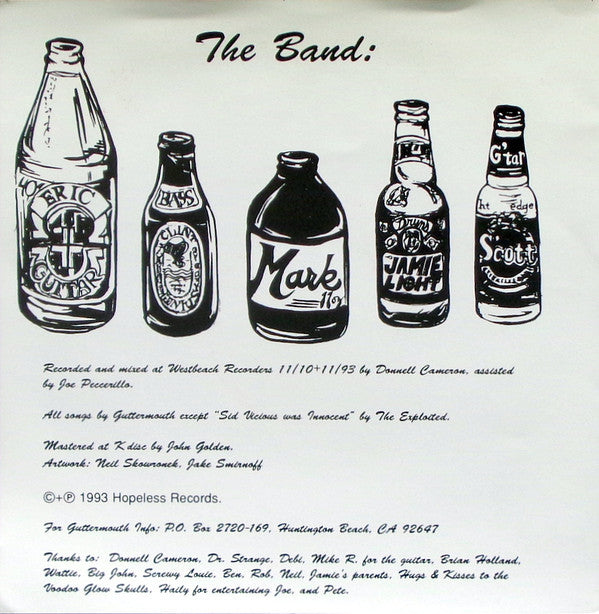 Guttermouth : 11oz. (7")