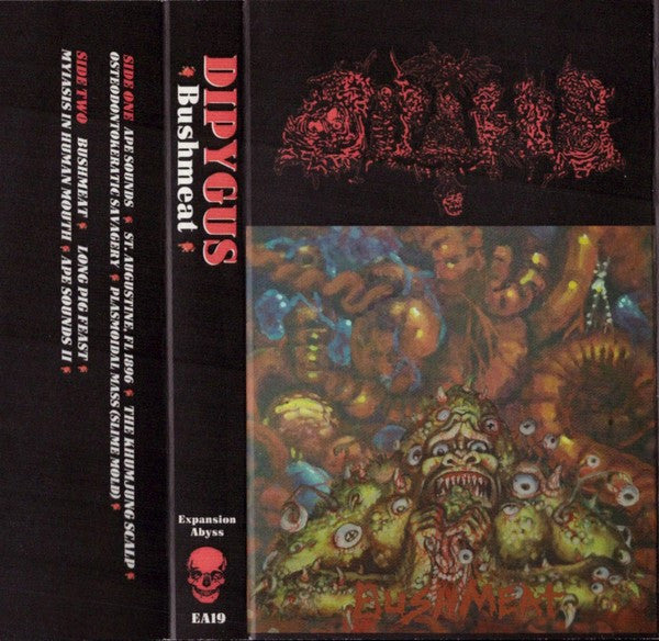 Dipygus : Bushmeat (Cass, Album, Ltd, Yel)