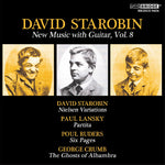 the album cover for DAVID STAROBIN - New Music with Guitar 8