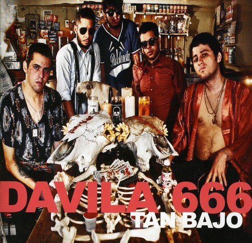 the album cover for Davila 666 - Tan Bajo