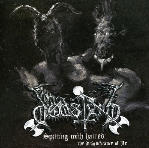 the album cover for Dodsferd - Splitting with Hatred the Insignificance of Life