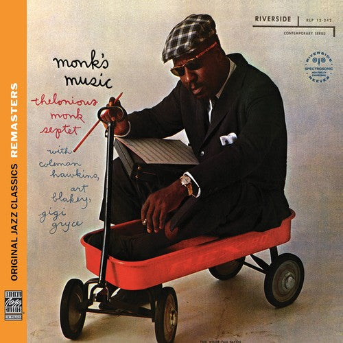 the album cover for Thelonious Monk Septet - Monk's Music