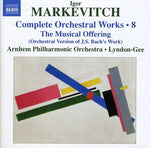 the album cover for G. ROCHBERG - Complete Orchestral Works 8: Musical Offering