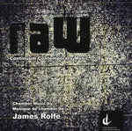 the album cover for Gregory Oh - Raw
