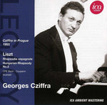 the album cover for György Cziffra - Cziffra in Prague 1955