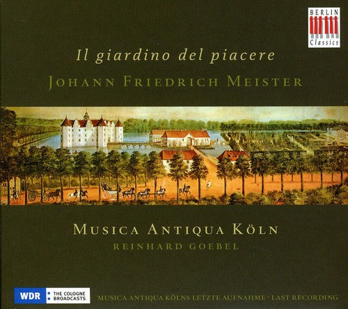 the album cover for A.P. Meister - II Giardino Del Piacere