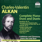the album cover for Goldstone - Complete Piano Duos & Duets 1