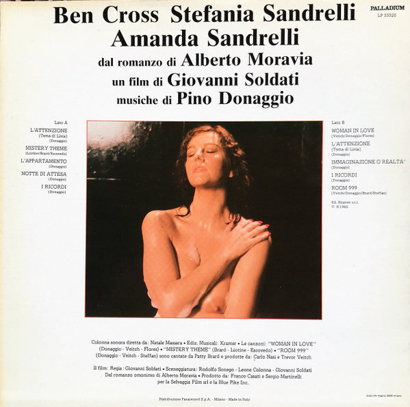 Pino Donaggio : L'Attenzione (Original Soundtrack) (LP, Album)