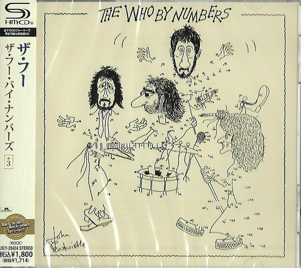 the album cover for The Who - The Who By Numbers (SHM-CD)