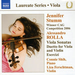 the album cover for Jennifer Stumm - Sonatas for Viola & Piano