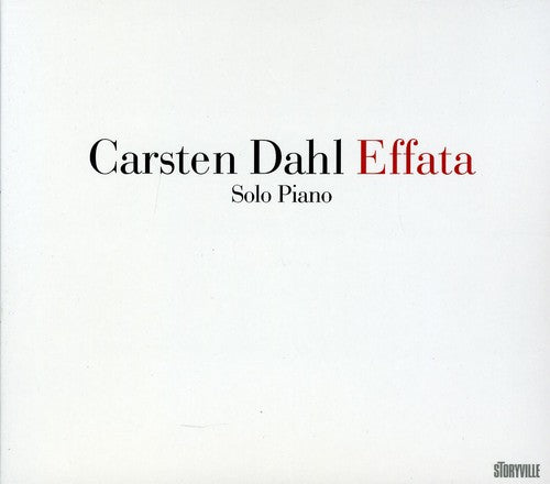 the album cover for Carsten Dahl - Effata
