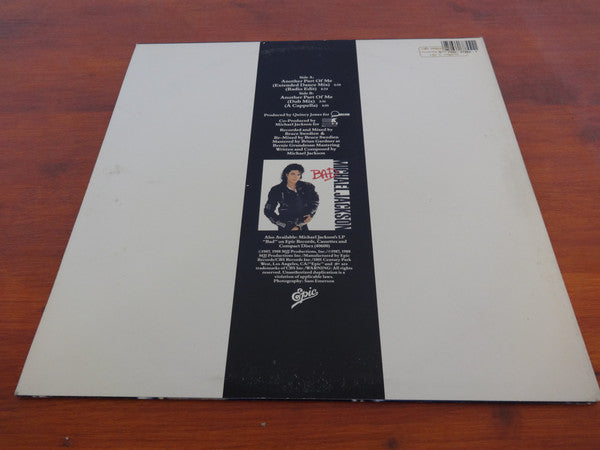 Michael Jackson : Another Part Of Me (12'' Mixes) (12", Maxi, Promo)