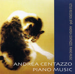 the album cover for Andrea Centazzo - Piano Music