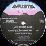 The Jeff Lorber Band : Best Part Of The Night (12", Promo)