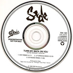 Sade : Turn My Back On You (CD, Single, Promo)
