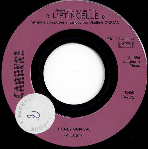 Vladimir Cosma : L'Étincelle: How Can I Believe (7", Single)