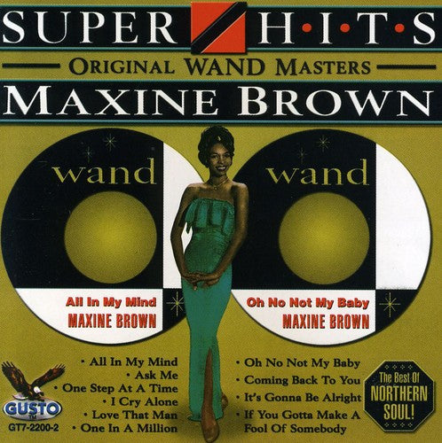 the album cover for Maxine Brown - Super Hits