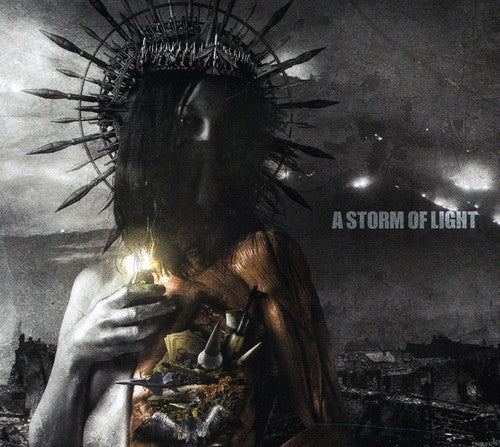 the album cover for A Storm of Light - As Valley of Death Becomes Us Our Silver Memories